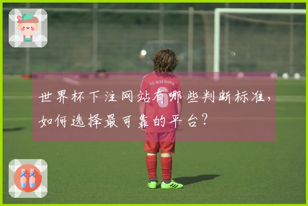 世界杯下注网站有哪些判断标准，如何选择最可靠的平台？