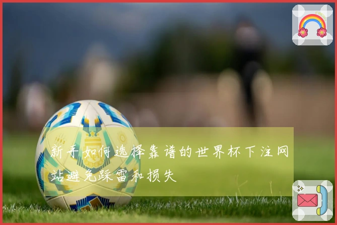 新手如何选择靠谱的世界杯下注网站避免踩雷和损失